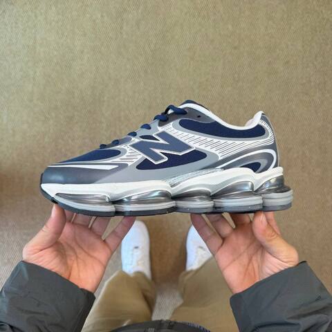 New Balance U20001PB Navy Gray White Silver USA 8 UK 7 5 EU 41 Sneaker - Men's (BS-87138)