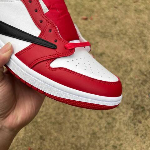 Jordan Air Jordan 1 Low OG SP DM7866 101 Red Black EU 42 Sneaker - Men's (BS-87201)