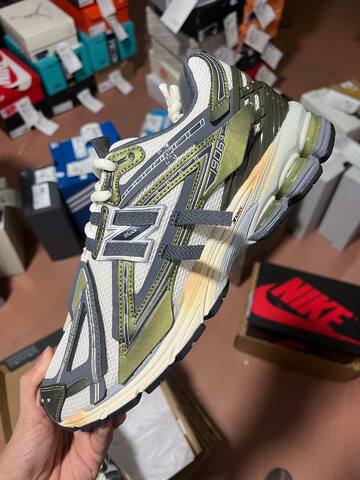 New Balance 1906 U1906ANC White Dark Grey Olive Cream USA 11 UK 10 5 EUR 45 Sneaker - Men's (BS-87119)
