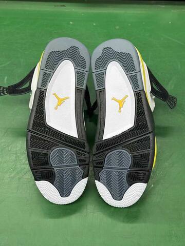 Jordan Air Jordan 4 Tour Yellow IO2463-102 White Yellow Grey US 7 Basketball Shoe (BS-87274)