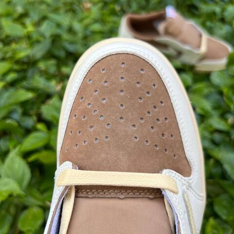 Jordan Air Jordan 1 Low OG SP DM7866 106 White Light Khaki Brown Pink USA 7 EURO 40 UK 6 25 Cm Sneaker - Men's (BS-87240)