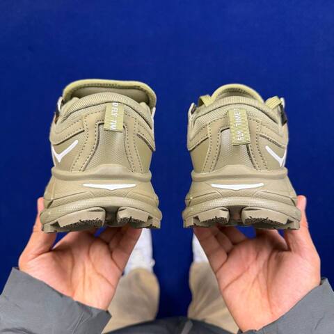 HOKA Tor Ultra 7 2 Khaki Olive White Trail Shoe Trail Running Sneakers (BS-86823)