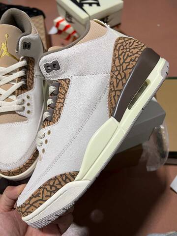 Jordan Air Jordan 3 CT8532-102 Orewood Brown White Brown Beige Gold US 9 5 EUR 43 Basketball Shoe - Men's (BS-87340)