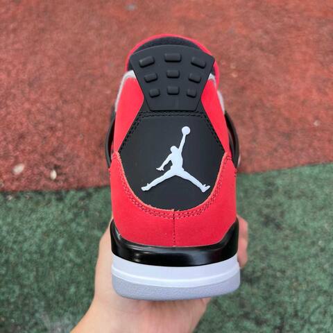 Jordan Air Jordan 4 Retro FQ8138 600 Fire Red White Black EUR 41 Basketball Shoe - Men's (BS-87270)