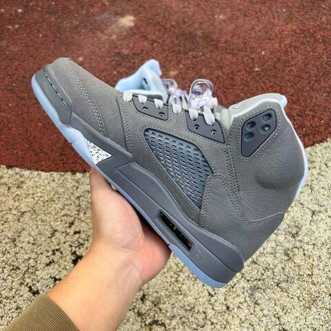 Jordan Air Jordan 5 Retro DD0587-002 Wolf Grey White Clear EU 42 Basketball Shoe - Men's (BS-87294)