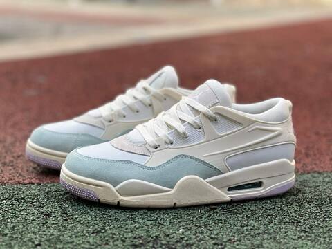 Jordan Air Jordan 4 RM IB7408 133 Sail Light Blue White Purple US 8 5 UK 7 5 EUR 42 BR 40 Cm 26 5 Sneaker - Men's (BS-87282)
