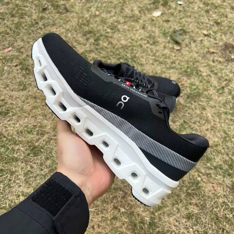On Cloudmonster 2 3ME10121197 Black Frost White US 8 EU 41 UK 7 5 JP 26 Running Shoe Running Sneakers - Men's (BS-86981)