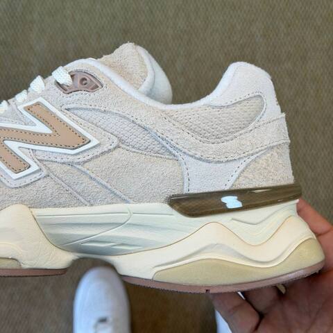 New Balance 9060 U9060CCB Beige Off White Light Brown Cream Sneaker (BS-87135)