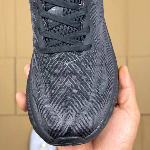 HOKA Clifton 9 Black Running Shoe Running Sneakers (BS-86881)