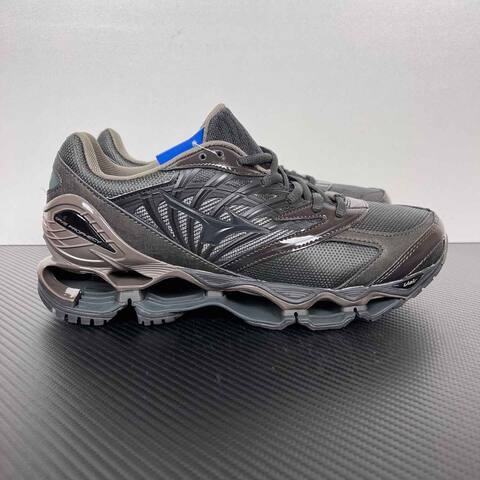 Mizuno Wave Prophecy LS D1 GD240501 Dark Grey Taupe Black Running Shoe Running Sneakers (BS-86776)