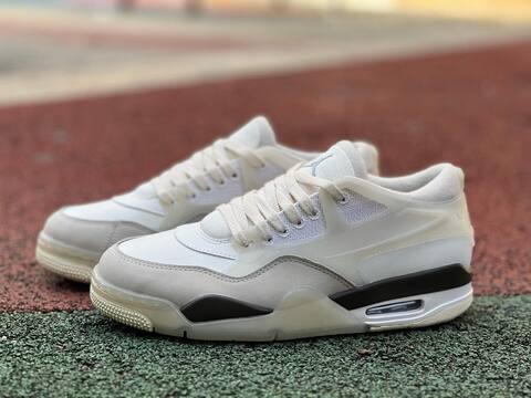 Jordan Air Jordan 4 RM IB8857 141 Sail Armory Blue White US 8 5 UK 7 5 BR 40 EUR 42 Cm 26 5 Basketball Shoe - Men's (BS-87283)