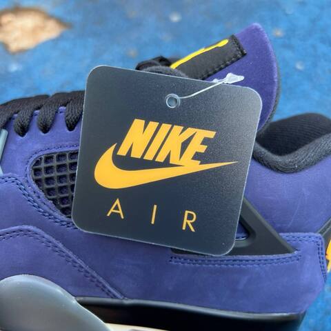 Jordan Air Jordan 4 Retro FV5029-500 Imperial Purple Multi Color EUR 43 Basketball Shoe - Men's (BS-87284)
