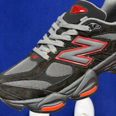 New Balance 9060 GC9060JR Black Grey Red EU 36-47 5 Sneaker - Unisex (BS-87080)