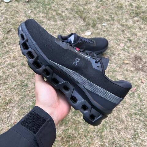 On Cloudmonster 2 3ME10121043 Black Dark Grey US 8 EU 41 UK 7 5 JP 26 Running Shoe Running Sneakers - Men's (BS-86982)