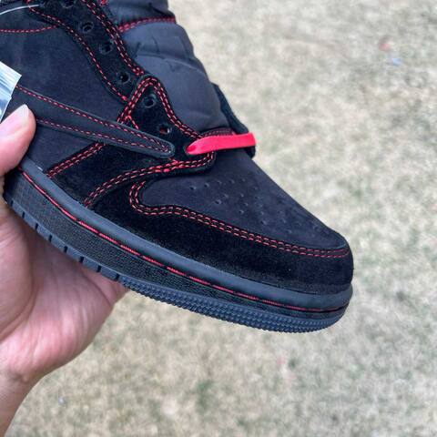 Jordan Air Jordan 1 Low OG SP DM7866 003 Black Red EU 40 Sneaker - Men's (BS-87208)