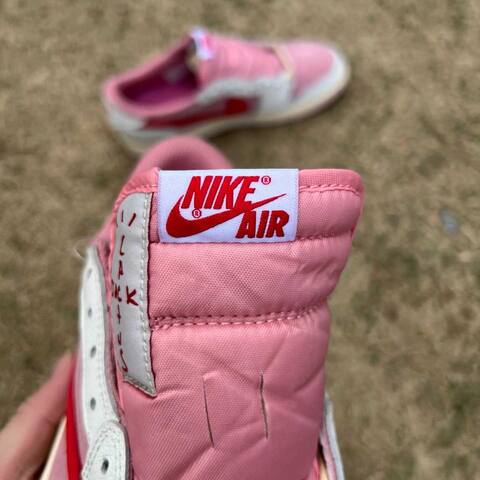 Jordan Air Jordan 1 Low OG SP DM7866 100 Sail University Pink Ridgerock EU 42 Sneaker - Men's (BS-87202)