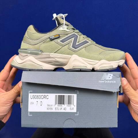New Balance 9060 U9060ORC Olive Green Dark Grey Beige Black EU 40 Sneaker - Men's (BS-87103)