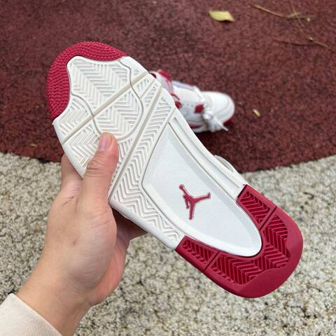 Jordan Air Jordan 4 Retro HV0823-108 White Red EU 40-47 5 Basketball Shoe - Men's (BS-87254)