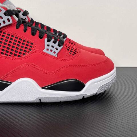 Jordan Air Jordan 4 FQ8138-600 Red Black White Grey Basketball Shoe (BS-87260)