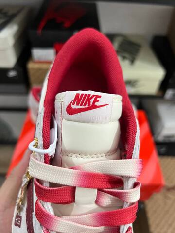Jordan Air Jordan 1 Low Travis Scott CNY 2026 YX5066-413 Off White Light Grey Red Burgundy Sneaker (BS-87226)