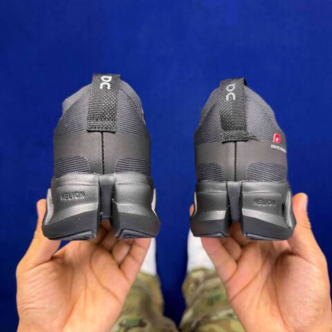 On Cloudswift 4 Triple Black Dark Grey Running Shoe Running Sneakers (BS-86745)