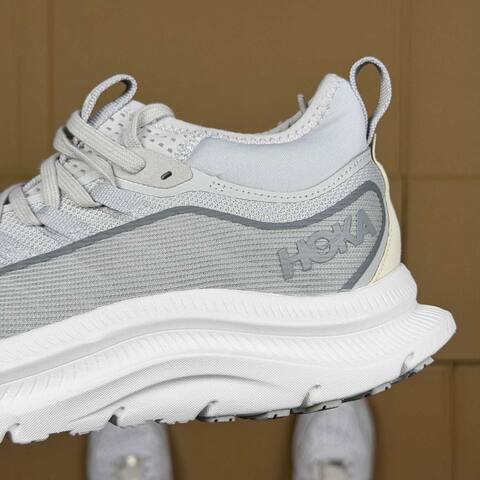 HOKA Kawana Light Grey White Running Shoe Running Sneakers (BS-86898)