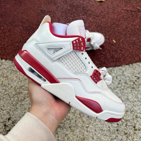 Jordan Air Jordan 4 Retro HV0823-108 White Red EU 40-47 5 Basketball Shoe - Men's (BS-87254)