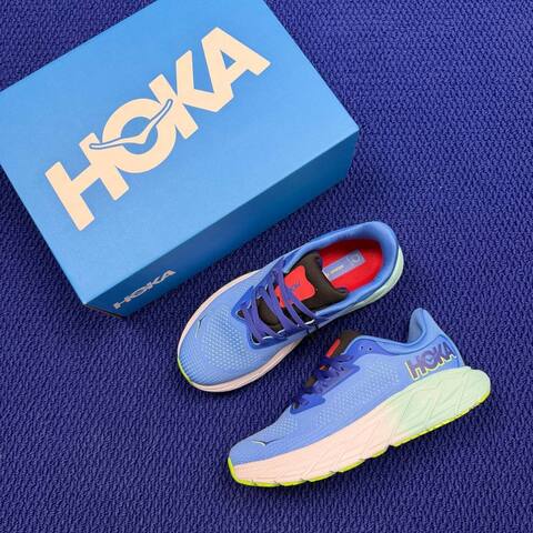 HOKA ONE ONE Arahi 7 White Black Blue Red Grey Running Shoe Running Sneakers (BS-86829)