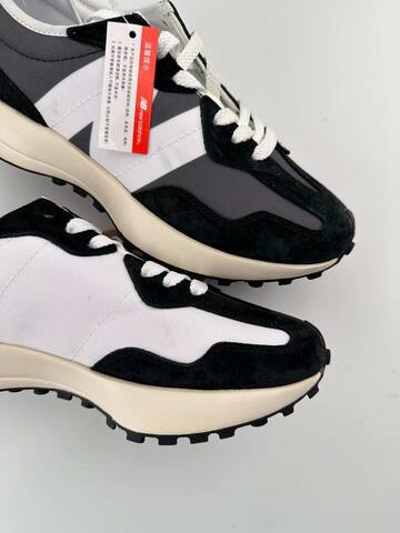New Balance MS327 Black White Grey Beige Sneaker (BS-87077)