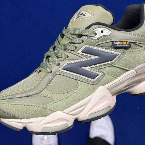 New Balance 9060 U9060ORC Olive Green Dark Grey Beige Black EU 40 Sneaker - Men's (BS-87103)