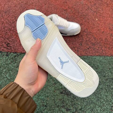 Jordan Air Jordan 4 RM IB8857 141 Sail Armory Blue White US 8 5 UK 7 5 BR 40 EUR 42 Cm 26 5 Basketball Shoe - Men's (BS-87283)