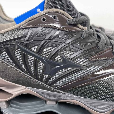 Mizuno Wave Prophecy LS D1 GD240501 Dark Grey Taupe Black Running Shoe Running Sneakers (BS-86776)