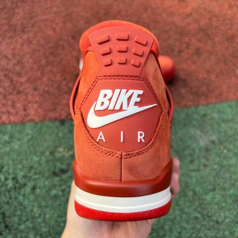 Jordan Air Jordan 4 Retro OG SP HF4340-800 Firewood Orange Sail Cinnabar MENS US 8 UK 7 EUR 41 CM 26 WMNS US 9 5 UK 7 EUR 41 CM 26 5 Basketball Shoe - Men's (BS-87247)