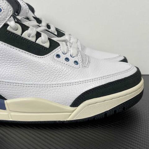 Jordan Air Jordan 3 Retro A Ma Maniere Diffused Blue HV8751-100 White Black Cream Blue Basketball Shoe (BS-87347)