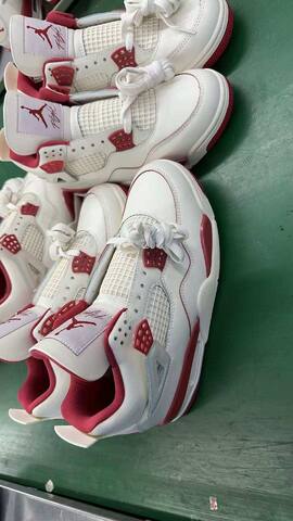 Jordan Air Jordan 4 Retro HV0823-108 White Red EU 40-47 5 Basketball Shoe - Men's (BS-87254)
