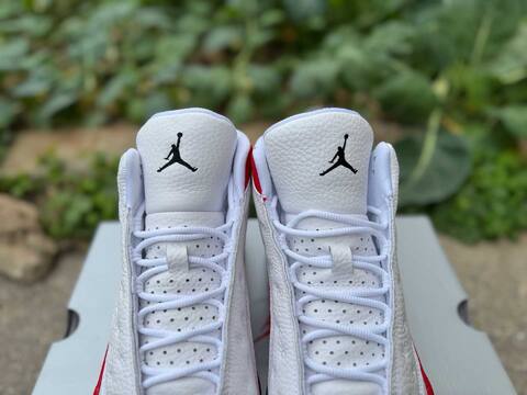 Jordan Air Jordan 13 He Got Game 414571-102 White Red Black Basketball Shoe (BS-87325)