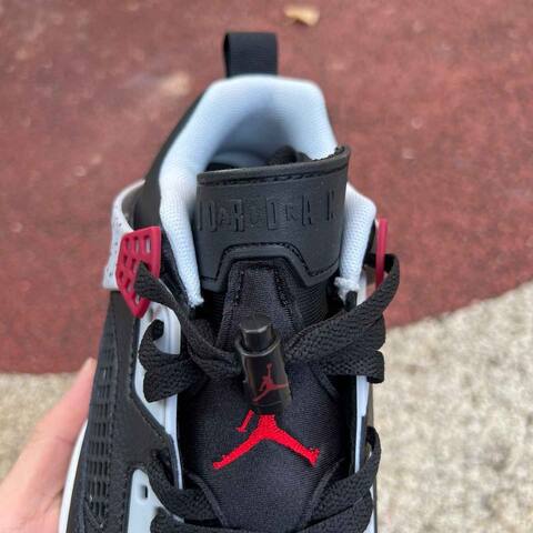 Jordan Spizike Low CNY FQ1759 009 Black Grey White Red EU 42 Basketball Shoe - Men's (BS-87280)