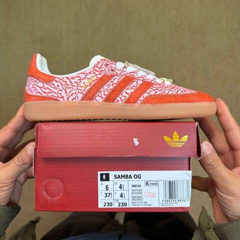 T SAMBA CNY Adidas SAMBA JR8743 Lifestyle (BS-87035)