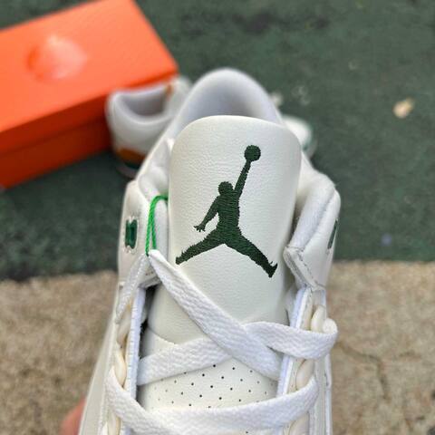 Jordan Air Jordan 3 Retro OG SP SoleFly Miami IF4491100 Sail Gorge Green Orange US 13 UK 12 BR 46 EUR 47 5 Cm 31 Basketball Shoe - Unisex (BS-87349)