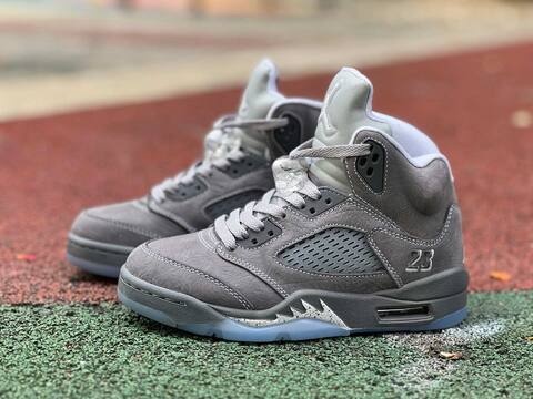 Jordan Air Jordan 5 Retro DD0587 002 Light Graphite White Wolf Grey EU 36 Basketball Shoe - Women's (BS-87295)