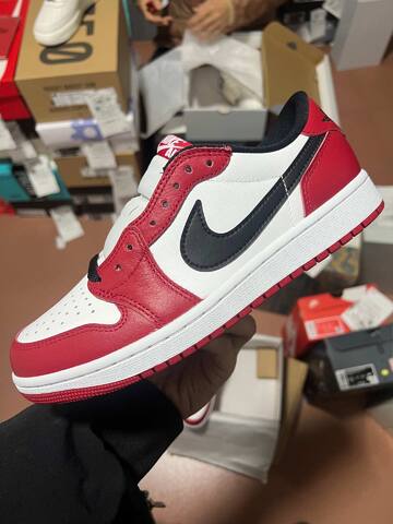 Jordan Air Jordan 1 Retro Low OG HQ6998 600 Varsity Red Black Summit White US 7 5 UK 6 5 BR 39 EUR 40 5 CM 25 5 Sneaker - Unisex (BS-87186)