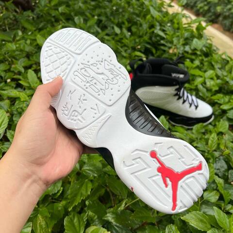 Jordan Air Jordan 9 Retro 302370-112 White True Red Black EU 43 Basketball Shoe - Men's (BS-86740)