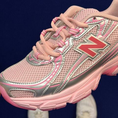 New Balance 740 U740AP2 Light Pink Silver Red USA 6 5 UK 6 EUR 39 5 Training Shoe - Women's (BS-87096)