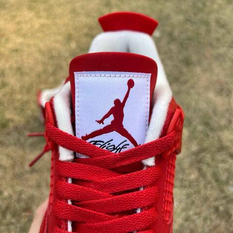 Jordan Air Jordan 4 Retro FV5029-600 University Red White US 9 5 UK 8 5 EUR 43 Basketball Shoe - Men's (BS-87279)