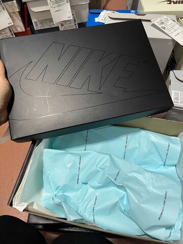 Jordan Union LA x Fragment Design x Air Jordan 1 High II7282-100 White Black Blue Basketball Shoe (BS-87181)