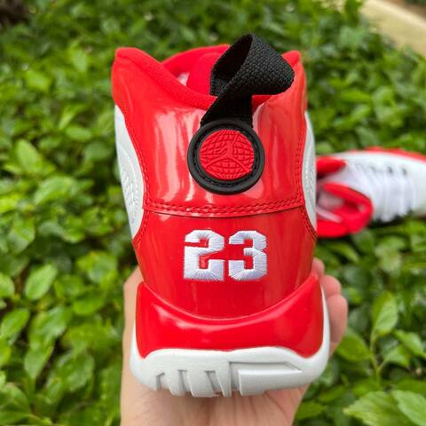 Jordan Air Jordan 9 Retro 302370 160 White Red Black US 9 5 UK 8 5 BR 41 EUR 43 27 5cm Basketball Shoe - Men's (BS-86738)