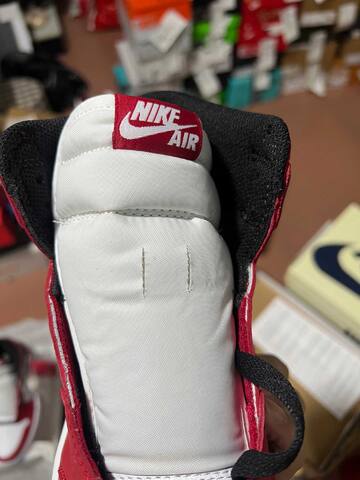 Jordan Air Jordan 1 OG White Red Black Basketball Shoe (BS-87188)