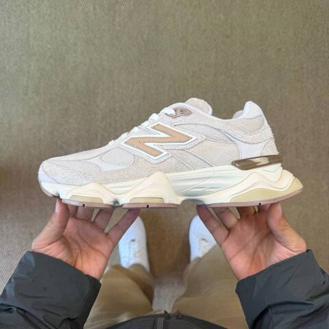 New Balance 9060 U9060CCB Beige Off White Light Brown Cream Sneaker (BS-87135)