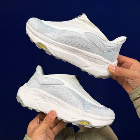 HOKA ONE ONE Project Transport White Grey Beige Yellow Black Sneaker Casual Sneakers (BS-86817)