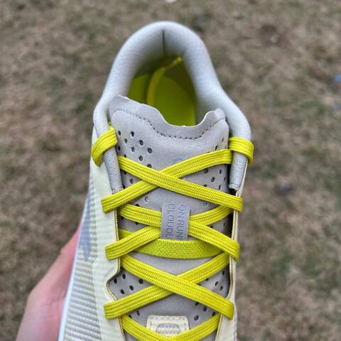 On Running Cloudultra 3 Cream White Neon Yellow Gray US 8 EU 41 UK 7 5 JP 26 Trail Shoe Trail Running Sneakers - Men's (BS-86991)